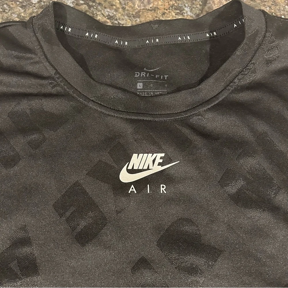 Nike Air Women's Long Sleeve Running Top Training Gym Jacquard Dri-FIT Large
